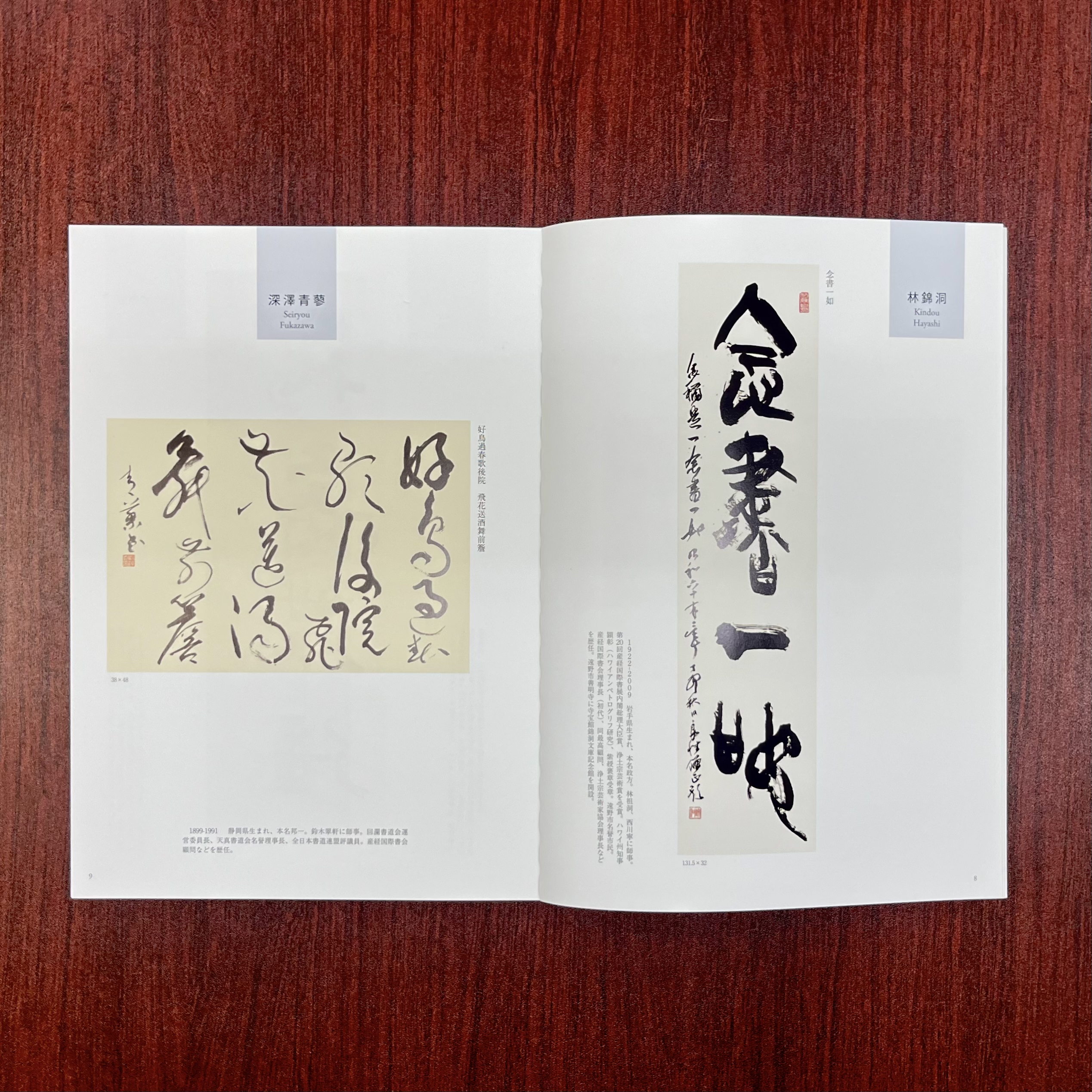 産経国際書会創立40周年記念展 図録