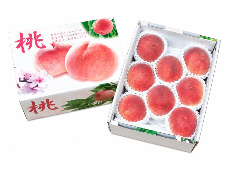 山梨・笛吹産 みさかの桃 2.0kg（箱入り）